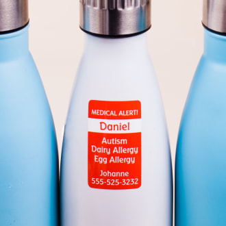 Kids' Medical Alert Labels thumbnail 3