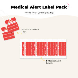 Medical Alert Label Pack thumbnail 1