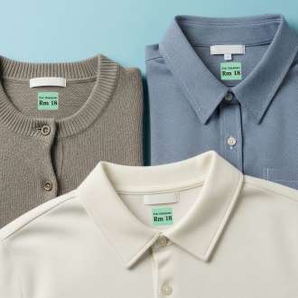 Peel & Stick Name Labels for Clothing for Seniors thumbnail 1