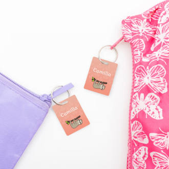 Mini-Plaquettes personnalisées pour bagages vignette 6