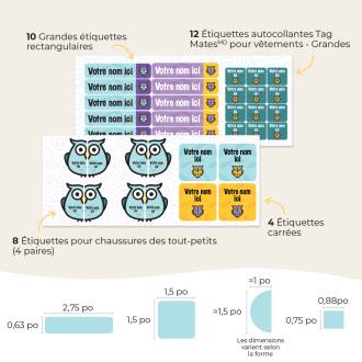 Ensemble d'étiquettes Préscolaire vignette 2