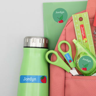 Ensemble d'étiquettes élégantes pour l'école vignette 4