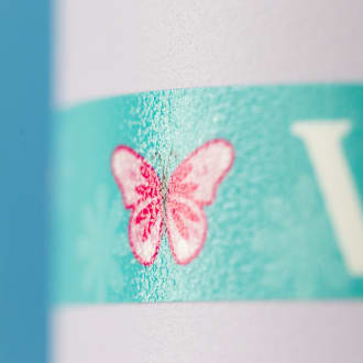 Textured Wraparound Water Bottle Labels thumbnail 3