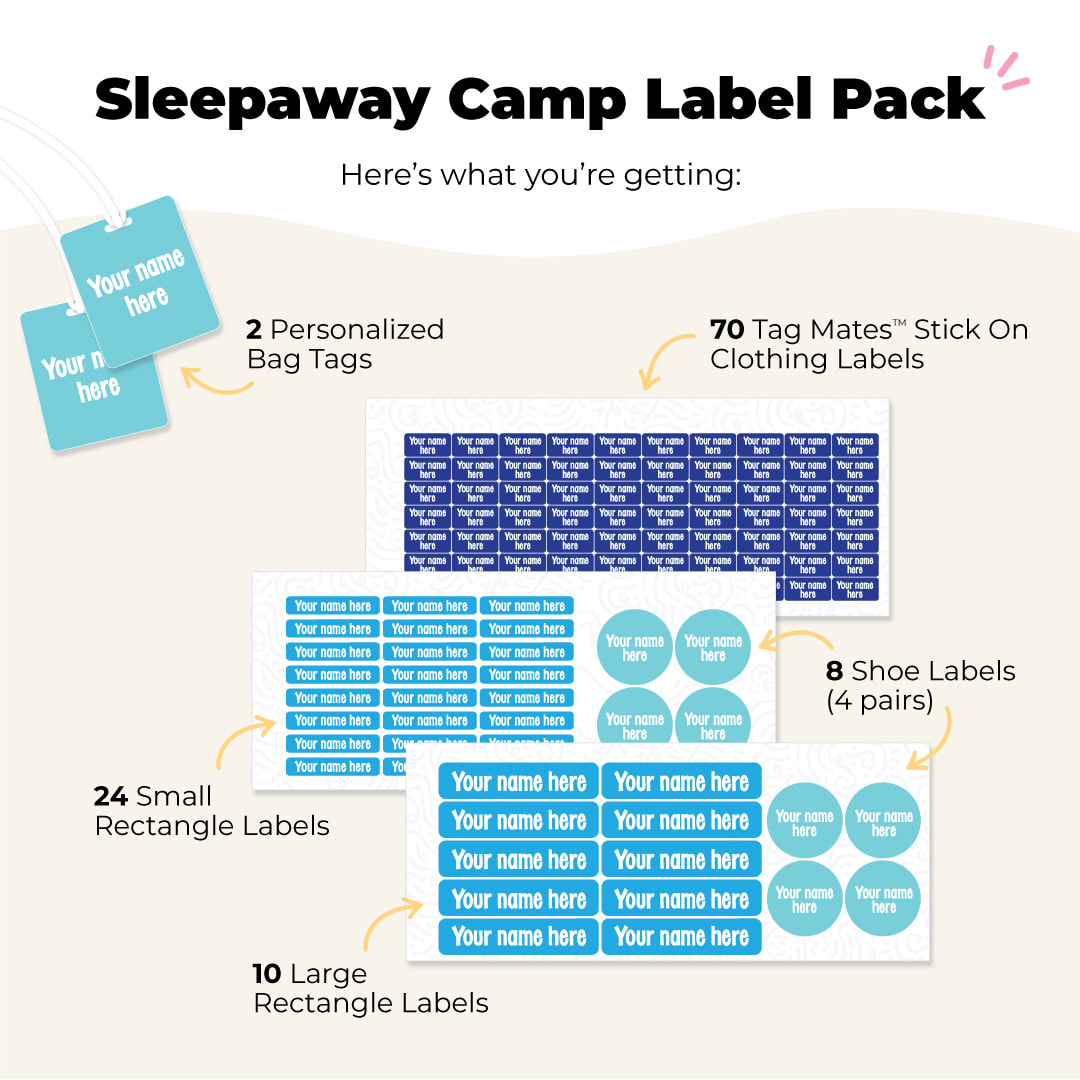 Sleepaway Camp Label Pack