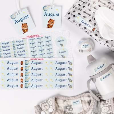 Ensemble d’étiquettes pour bébé