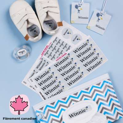 Ensemble d’étiquettes pour bébé