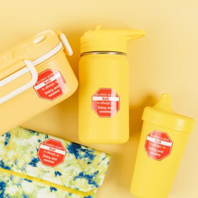 Customizable Allergy Alert Labels