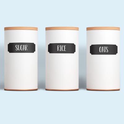 Customizable Household Labels