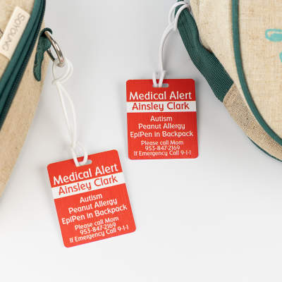 Plaquettes médicales personnalisées