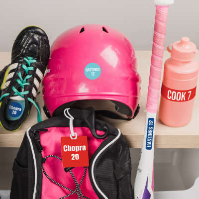 Kids’ Team Sports Label Pack