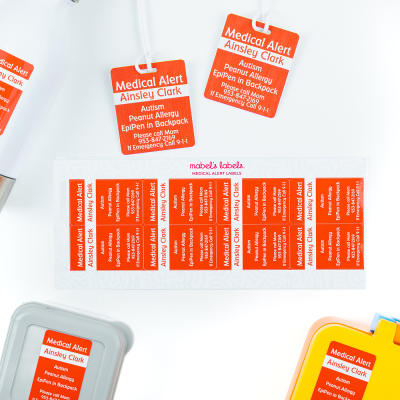 Medical Alert Label Pack