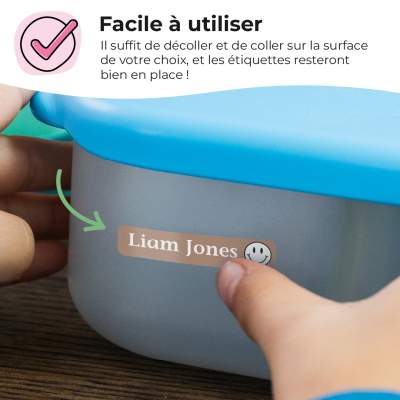Ensemble cadeau d'étiquettes personnalisées