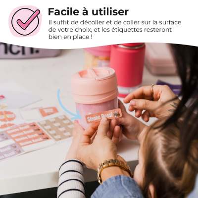 Ensemble d'étiquettes Préscolaire
