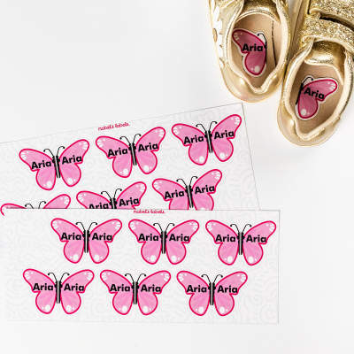 Preschool Shoe Labels
