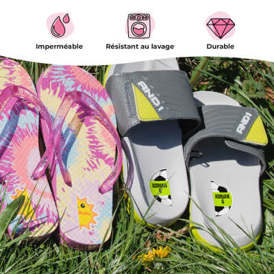 Étiquettes pour chaussures des tout-petits 