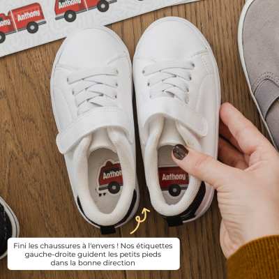 Étiquettes pour chaussures des tout-petits 