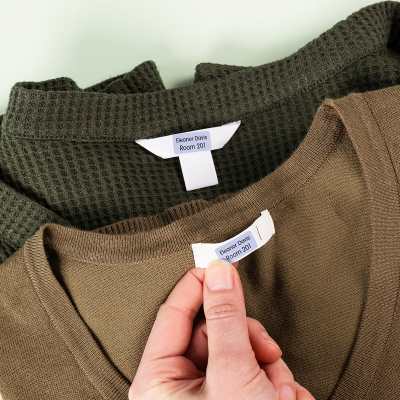 Tag Mates™ Clothing Labels for Seniors