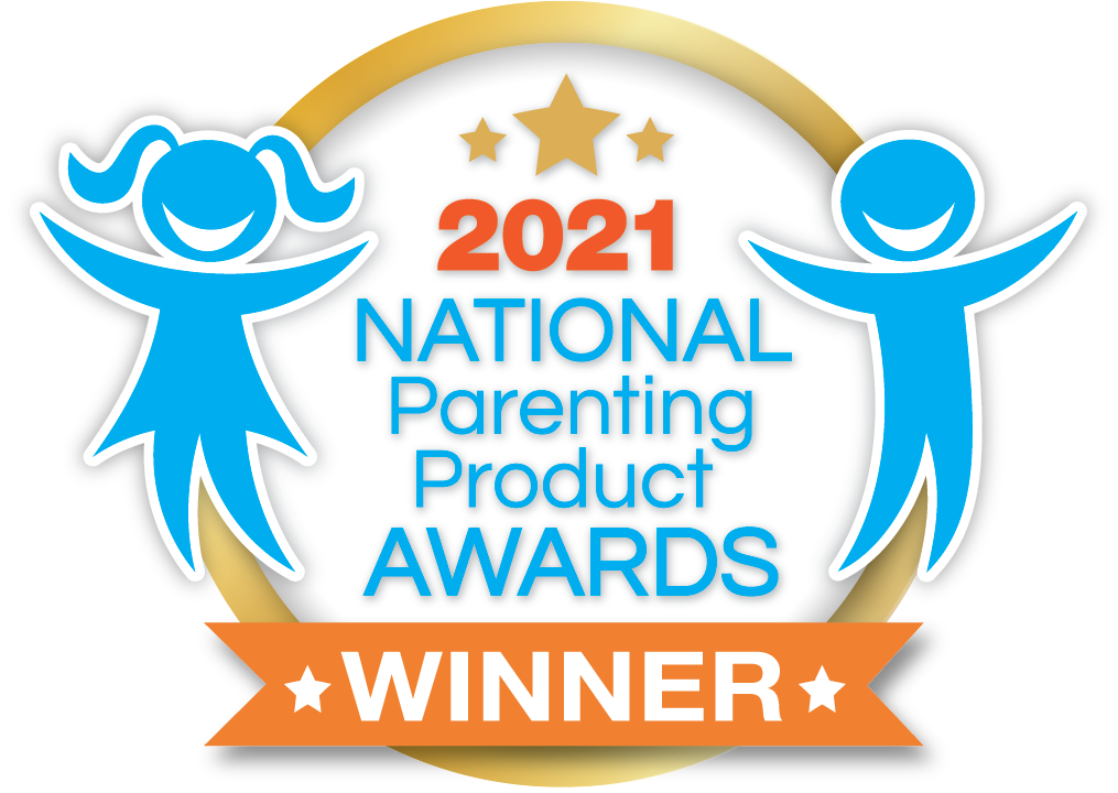 NAPPA National Parenting Product Awards winner seal, 2021