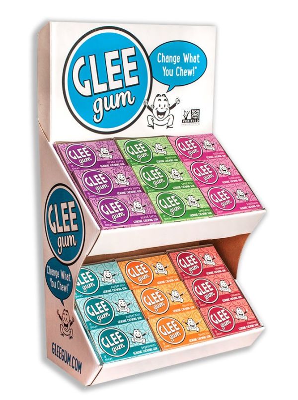 Glee gum gum shipper 6flvr dsp 72p (649815010004)