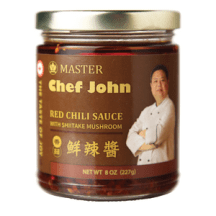 Master Chef John Red Pepper Garlic Hot Sauce, A Masterful and Versatile Blend, M