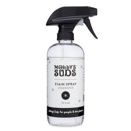  Molly's Suds Natural Laundry Stain Remover Spray, Gentle Yet  Powerful, Great for Baby & Pet Stains, Earth Derived Ingredients