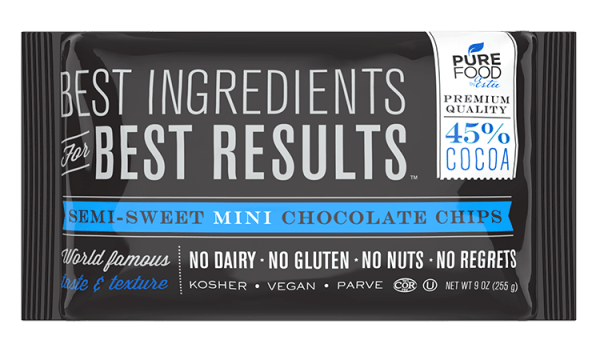 Plant-Based Semi Sweet Chocolate Morsels 9 oz.