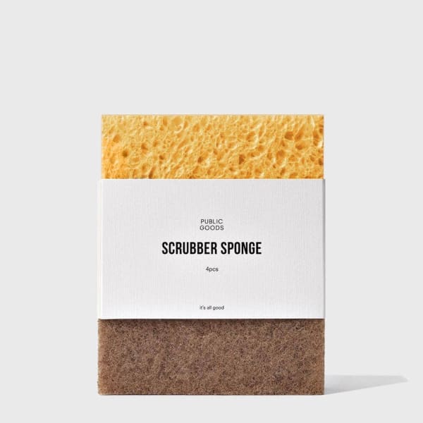 Public Goods Scrubber Sponge 4ct – BevMo!