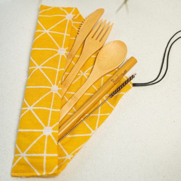 Bamboo Travel Cutlery