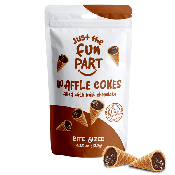 Just the Fun Part S'mores Mini Waffle Cones, 4.23 oz - Kroger