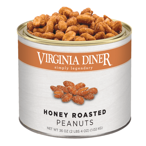 Honey Roasted Virginia Peanuts, 9oz - The Gourmet Warehouse