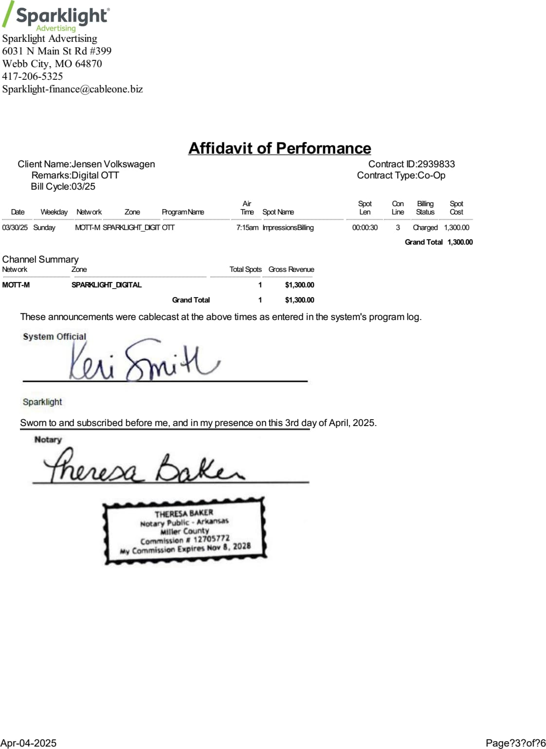 Invoice-Claim-ISSUE — page 3