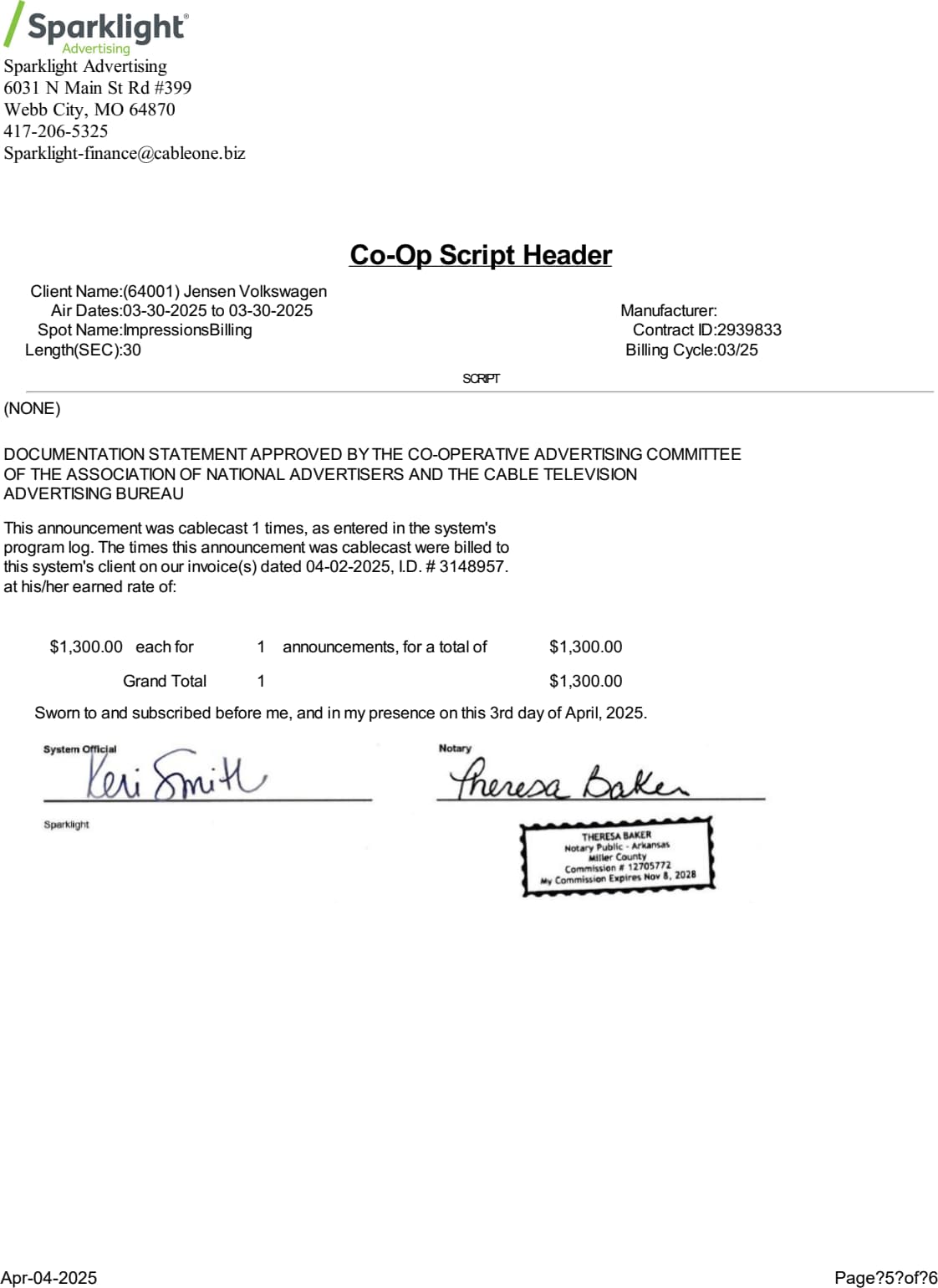 Invoice-Claim-ISSUE — page 5