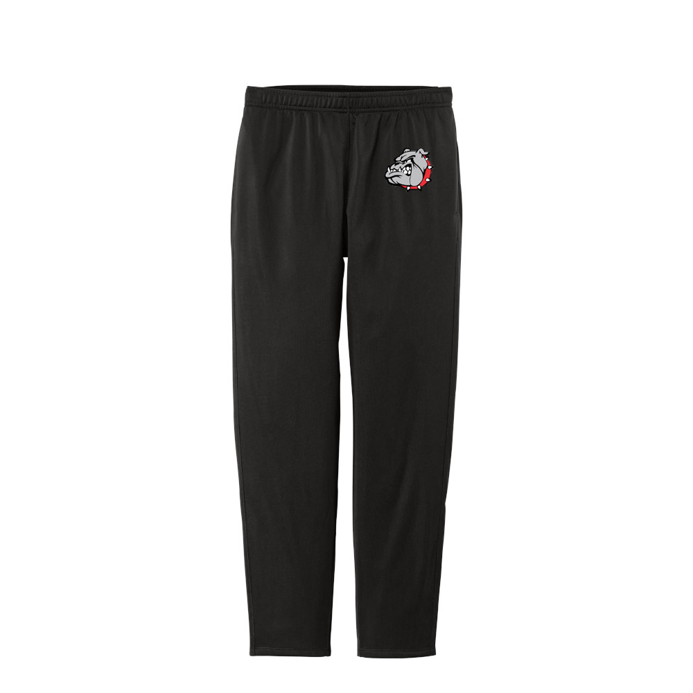 Black Ladies Bulldog Tricot Track Jogger