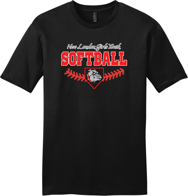 Black Script Soft Feel T-shirt