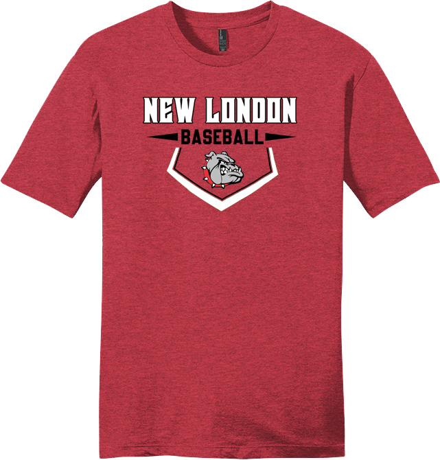 Heathered Red NL Baseball Base Very Important Tee ®
