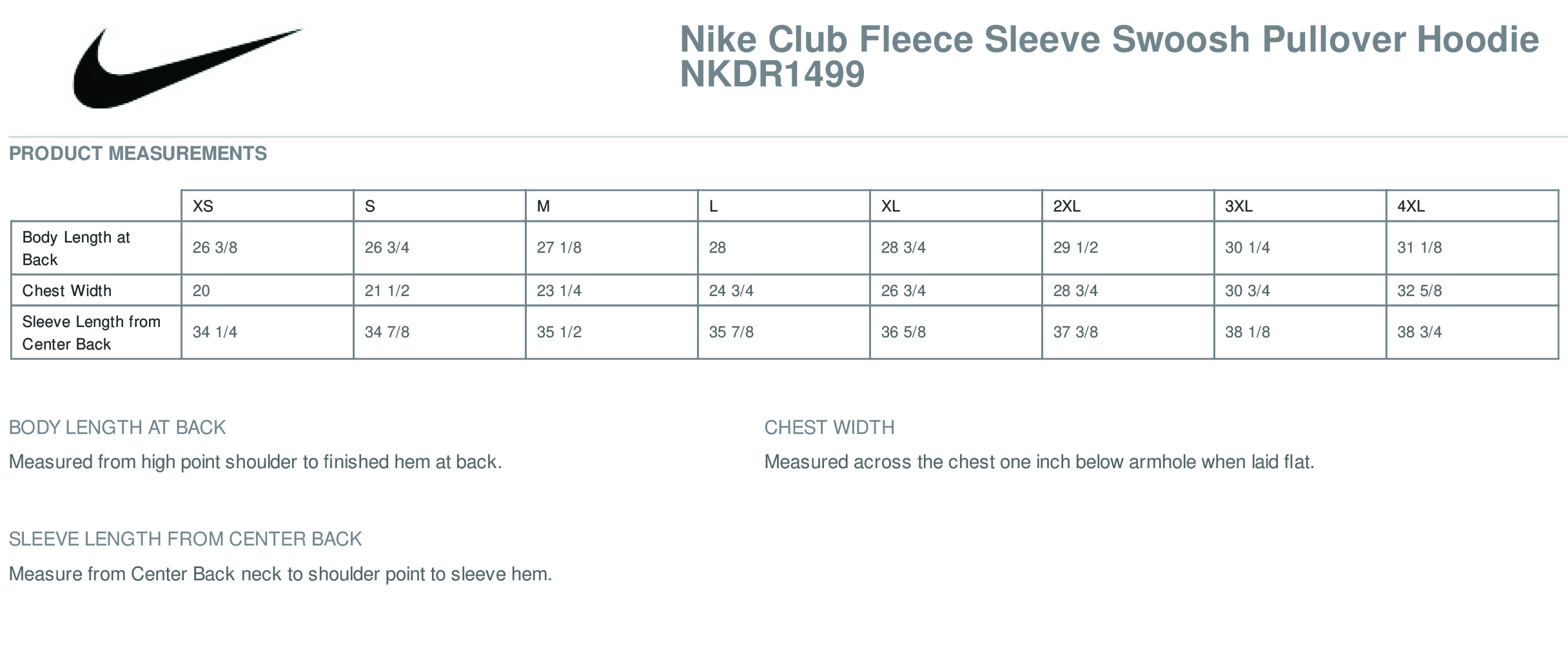 Midnight Navy Nike Club Fleece Sleeve Swoosh Pullover Hoodie 3