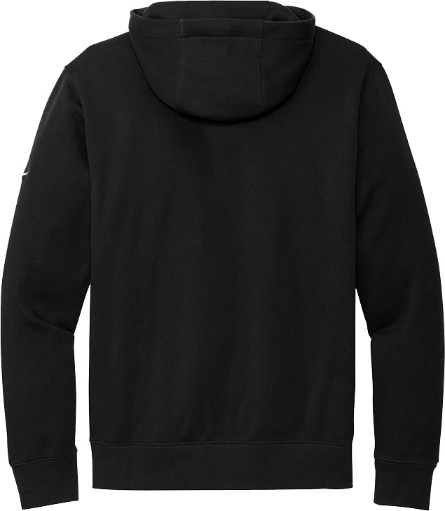 Black Nike Club Fleece Pullover Hoodie 2