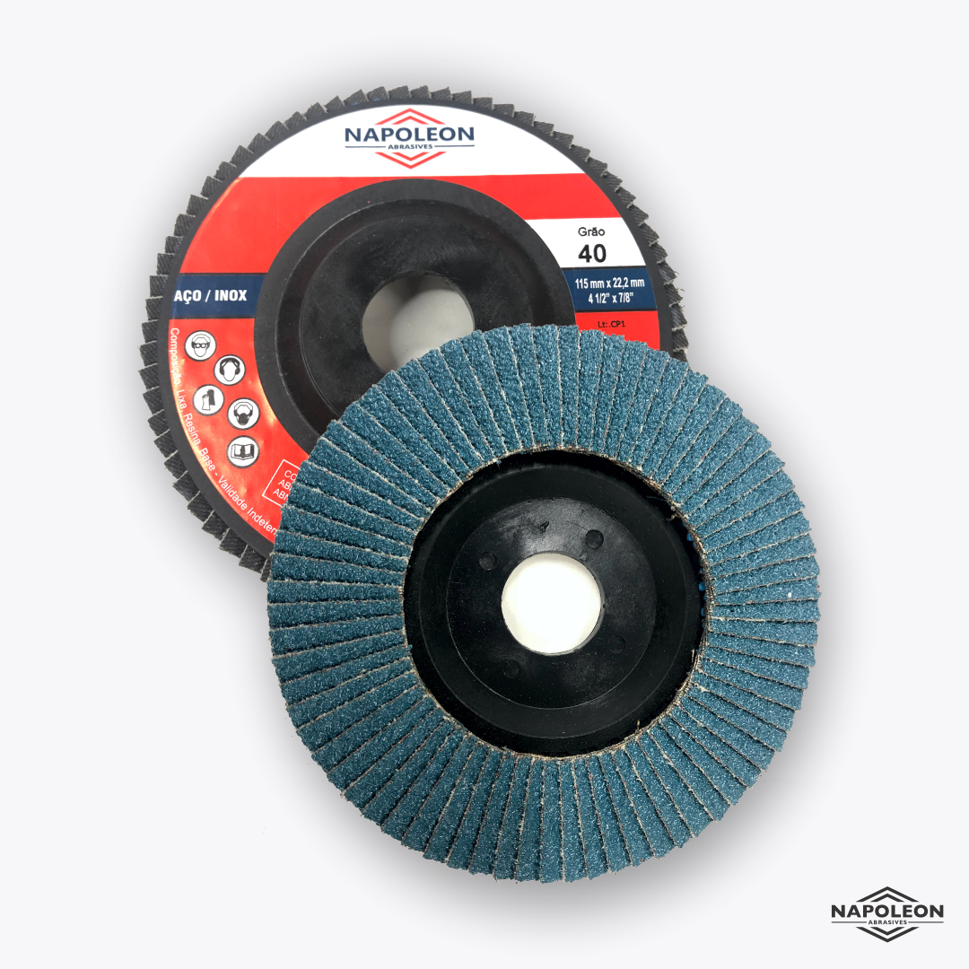 DISCO FLAP ZIRCÔNIO NYLON