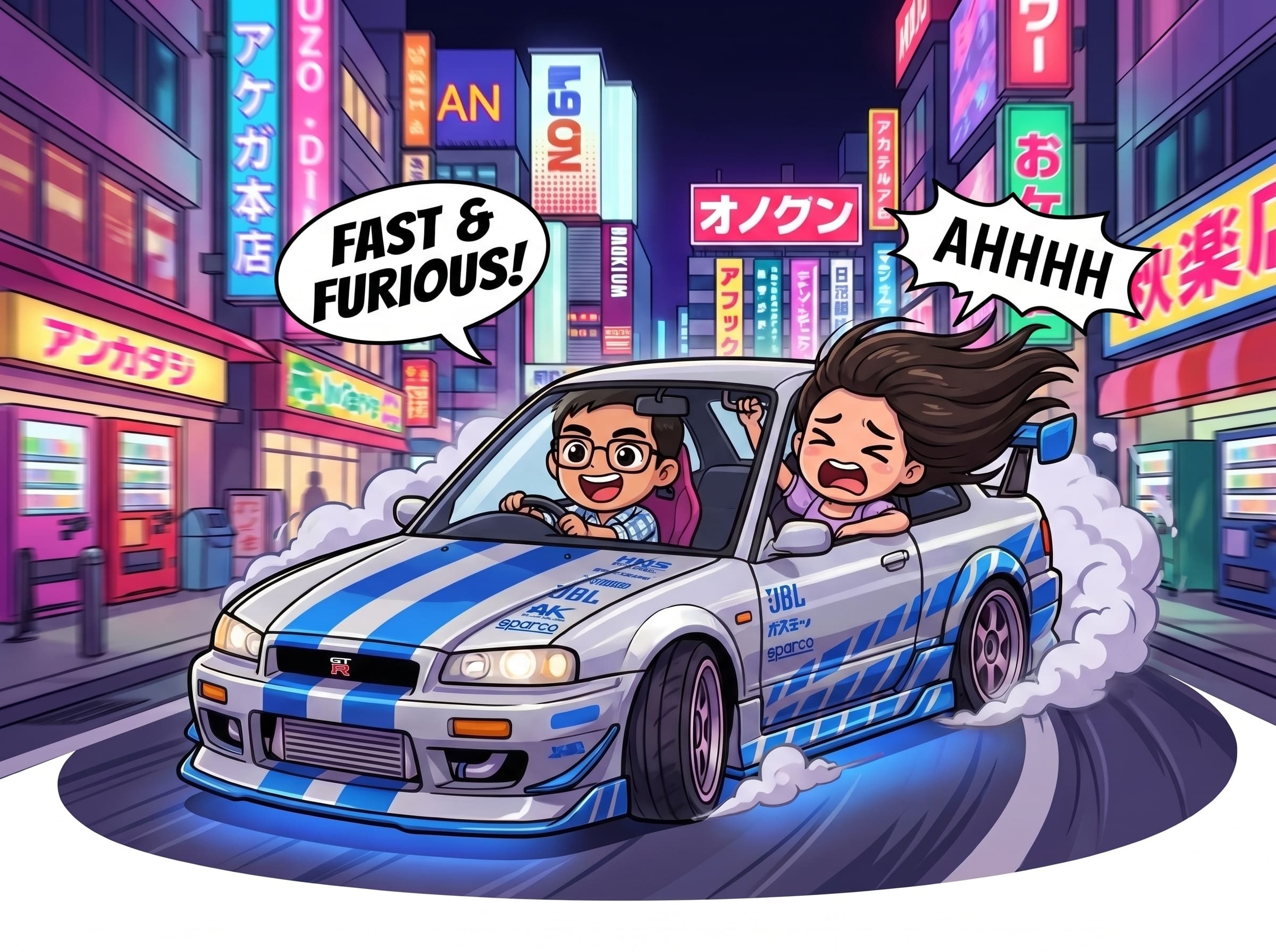 Tokyo Drift 🏎️💨