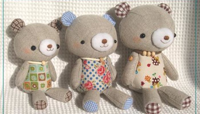 ぬいぐるみを手作り 簡単キット 型紙おすすめ8選 うさぎ くまなど