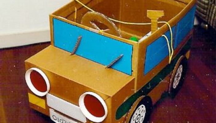 ダンボールで車を作ろう 夏休みに出来る工作アイデアを紹介