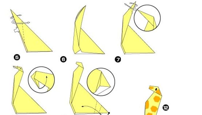 折り紙のキリンの折り方集 簡単1枚から難しい立体まで 子どもが喜ぶ