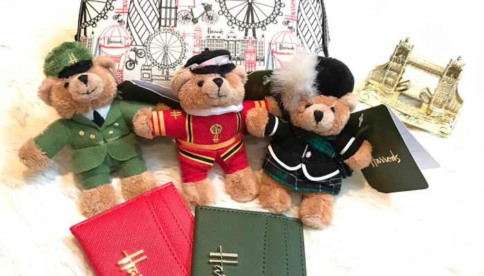 ハロッズ ハロッズベア ぬいぐるみ Beefeater Bear テディベア インテリア ドール レディース マルチカラー Harrods