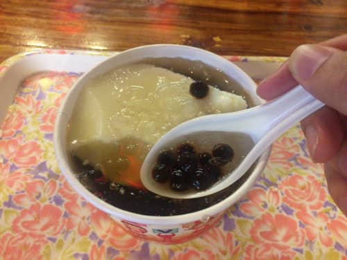 台北の夜市 デザート