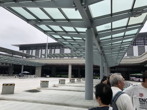 マカオ 「澳門口岸」バス停