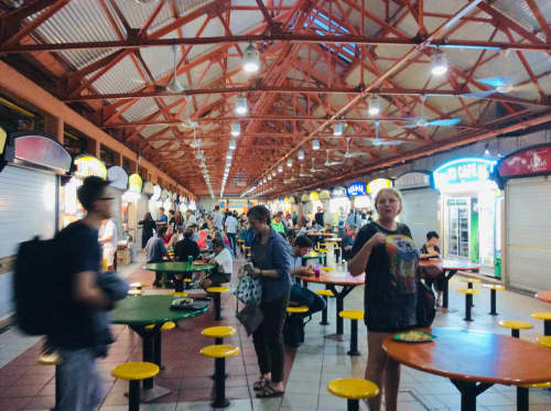 シンガポール チャイナタウンのMaxwell Food Center