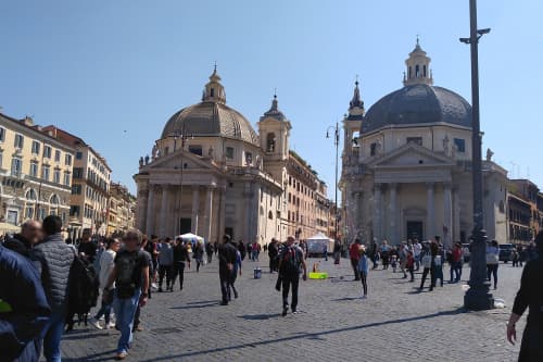 ローマの風景 春