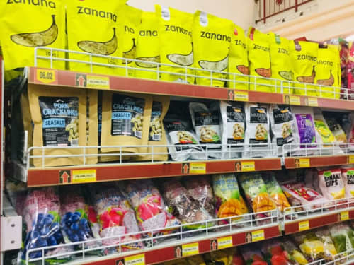 バリ島土産 zananaのバナナチップス