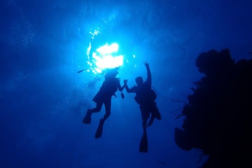 メキシコ カンクン コスメル島 コスメルブルーの海