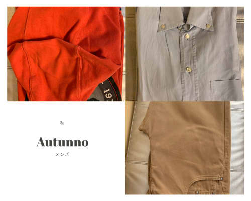 ミラノの秋の服装　メンズ